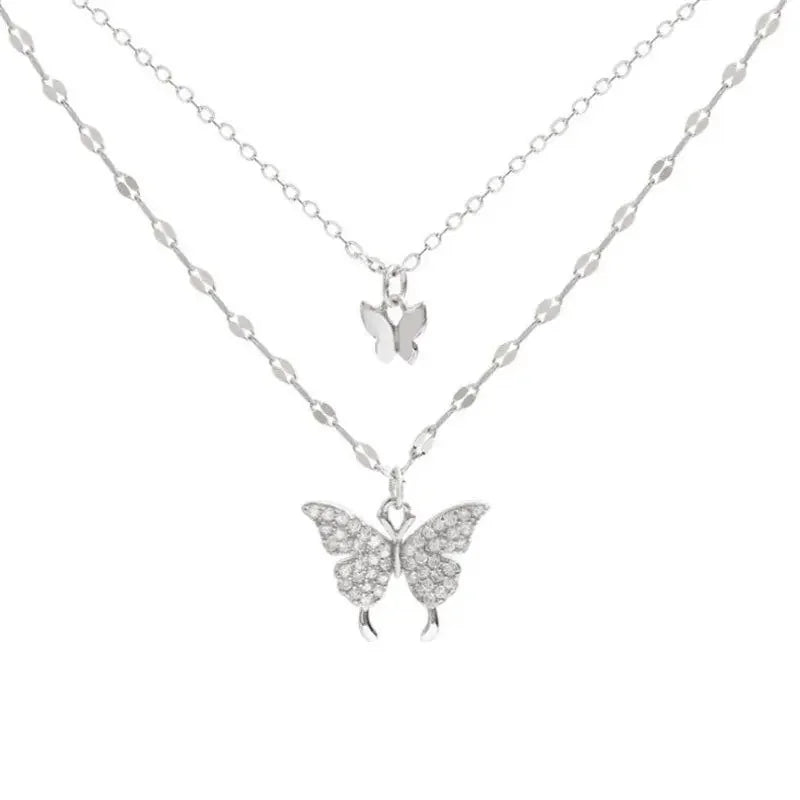 Elegant Wings Collar Chain