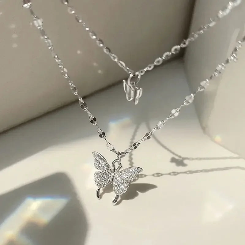 Elegant Wings Collar Chain