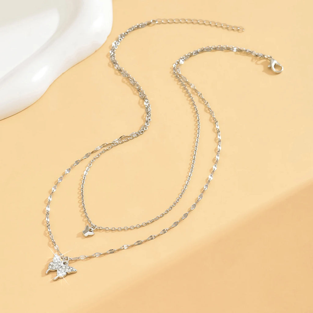 Elegant Wings Collar Chain